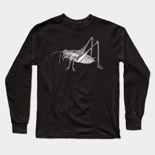 Bush Cricket (White) Long Sleeve T-Shirt